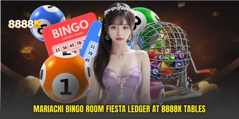 Mariachi Bingo Room Fiesta Ledger At 8888k Tables
